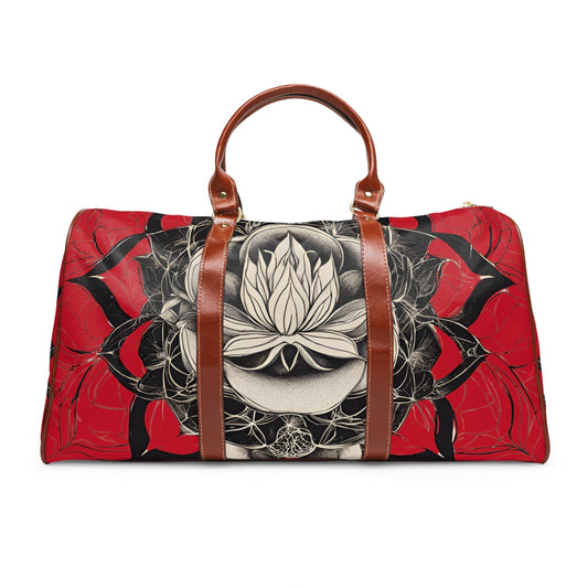 Eclectic Lotus Waterproof Multipurpose Travel Bag 7