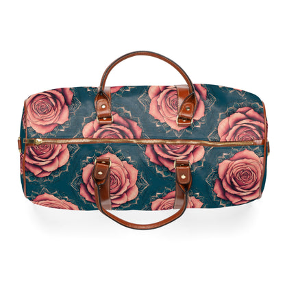 Rose Rhapsody Waterproof Multipurpose Travel Bag 3